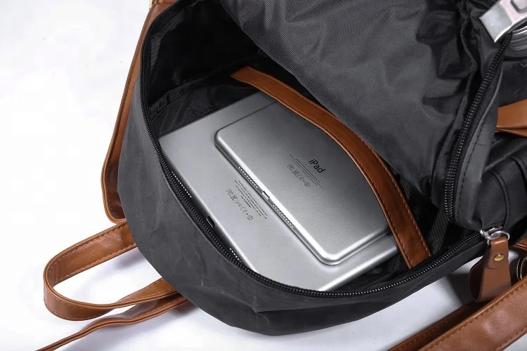 Washable travel backpack bag customize possible in fashion style