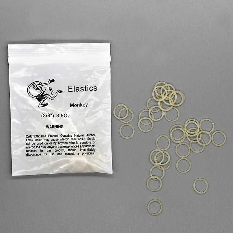 Fox dental teeth orthodontic elastic rubber band for braces 3.5 /5 /6.5 OZ