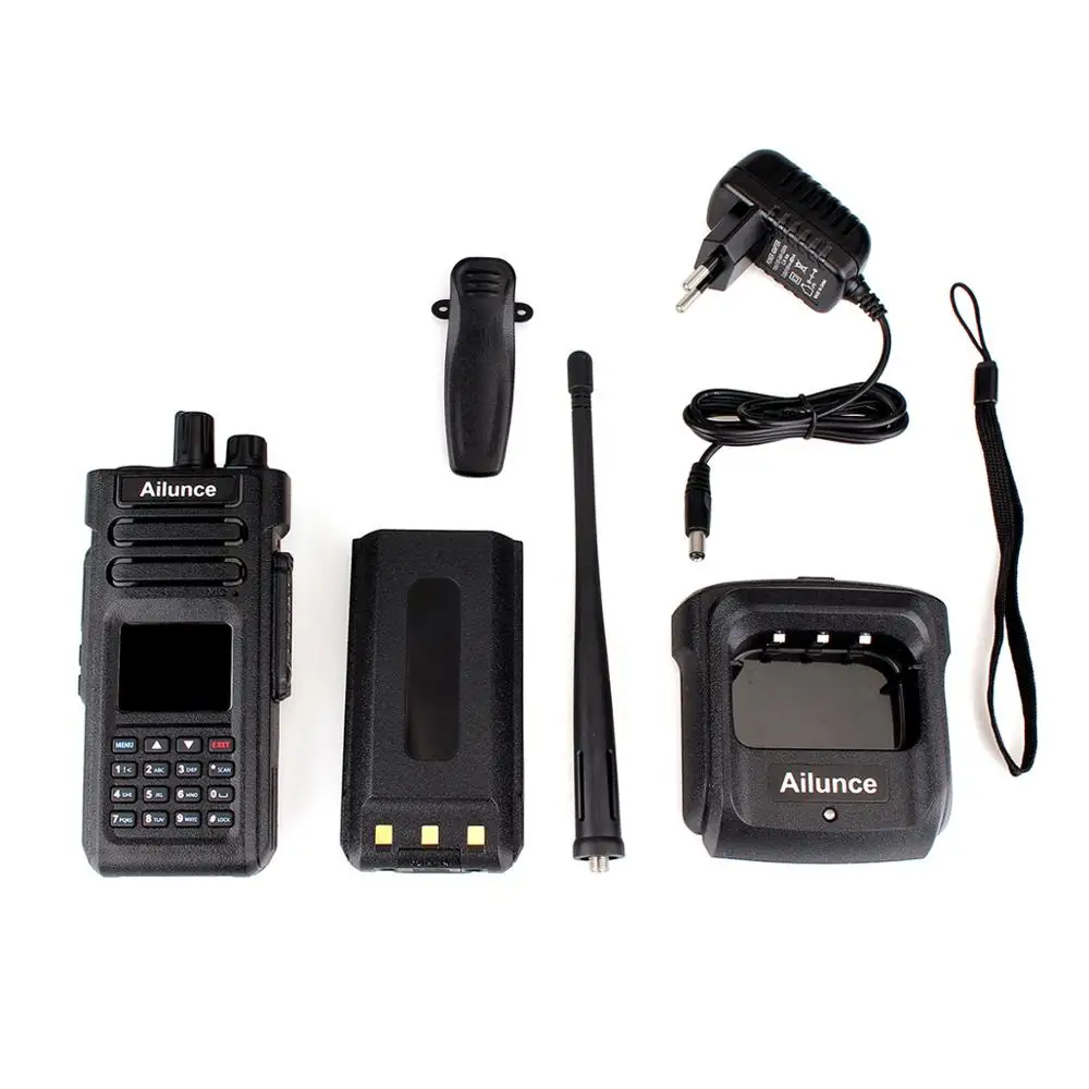 Ailunce HD1 High Power 10W IP67 Waterproof dual Band DMR Ham Radio Transceiver