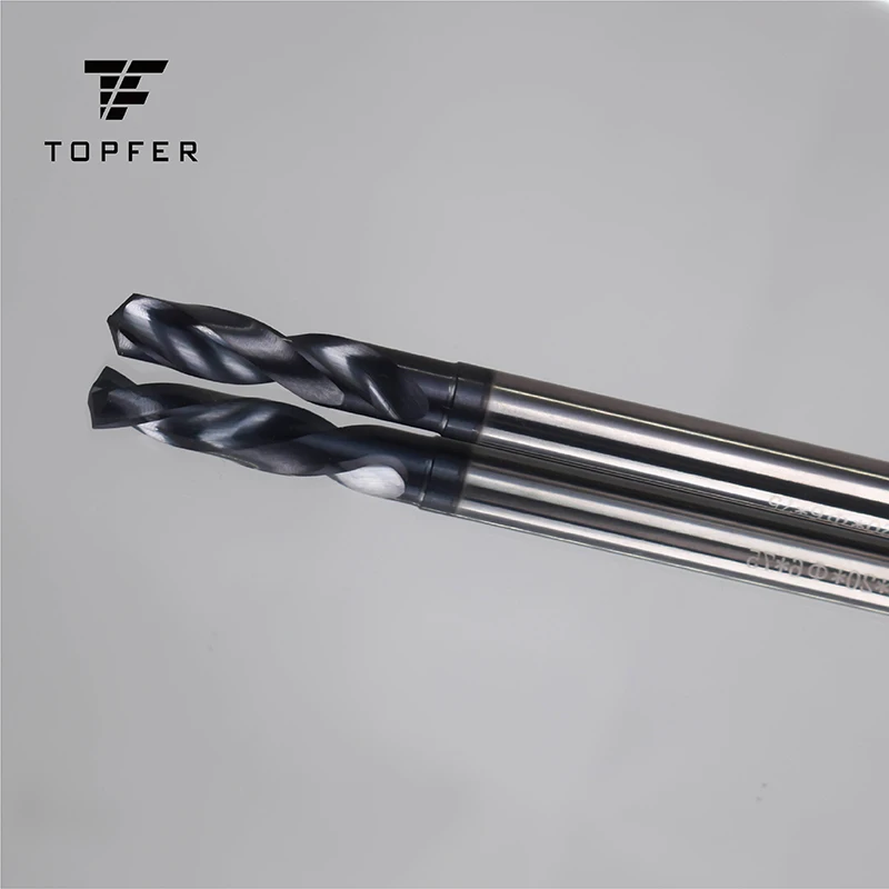 
High Precision 2 Flutes Tungsten Carbide twist drill bit with head angle 120 degrees 