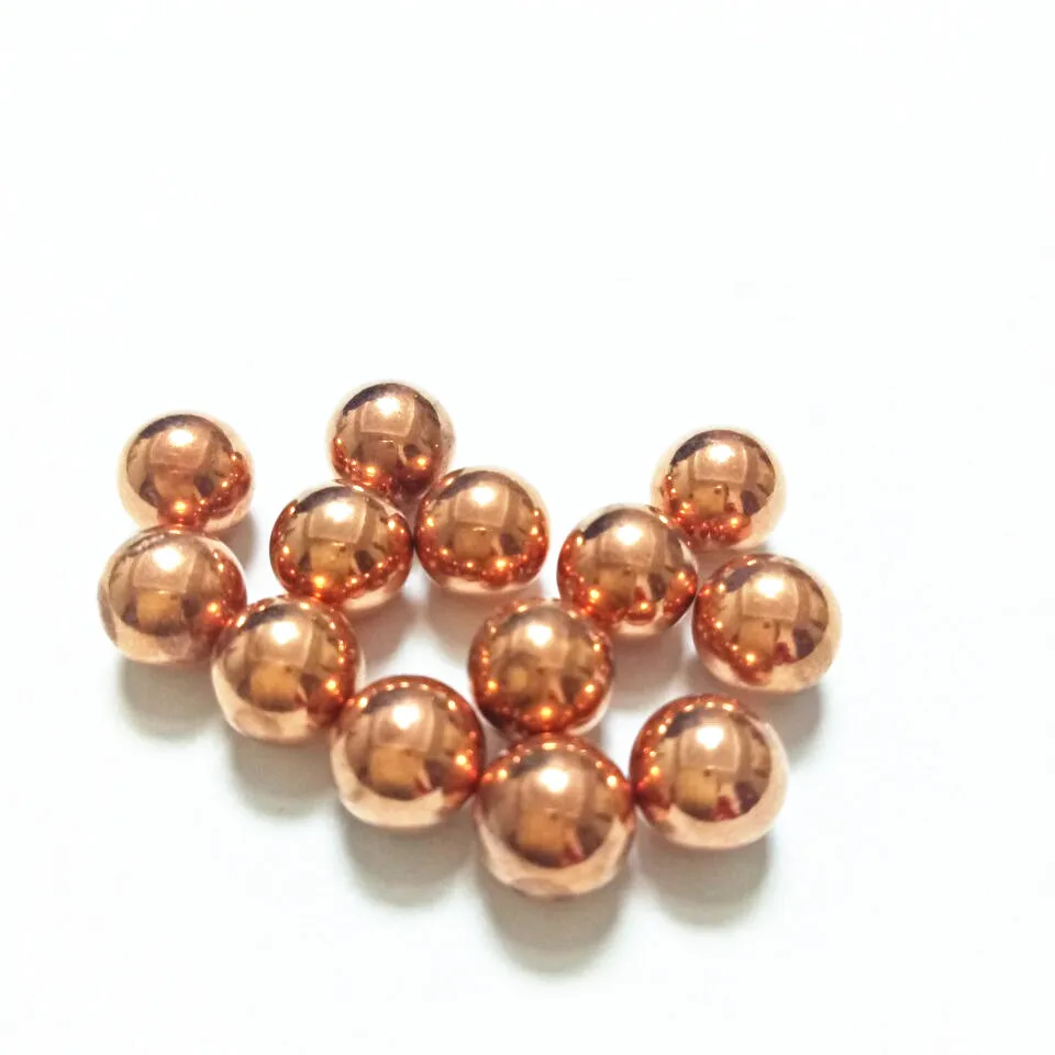 Wholesale copper balls 4.5mm solid pure copper balls with good quality