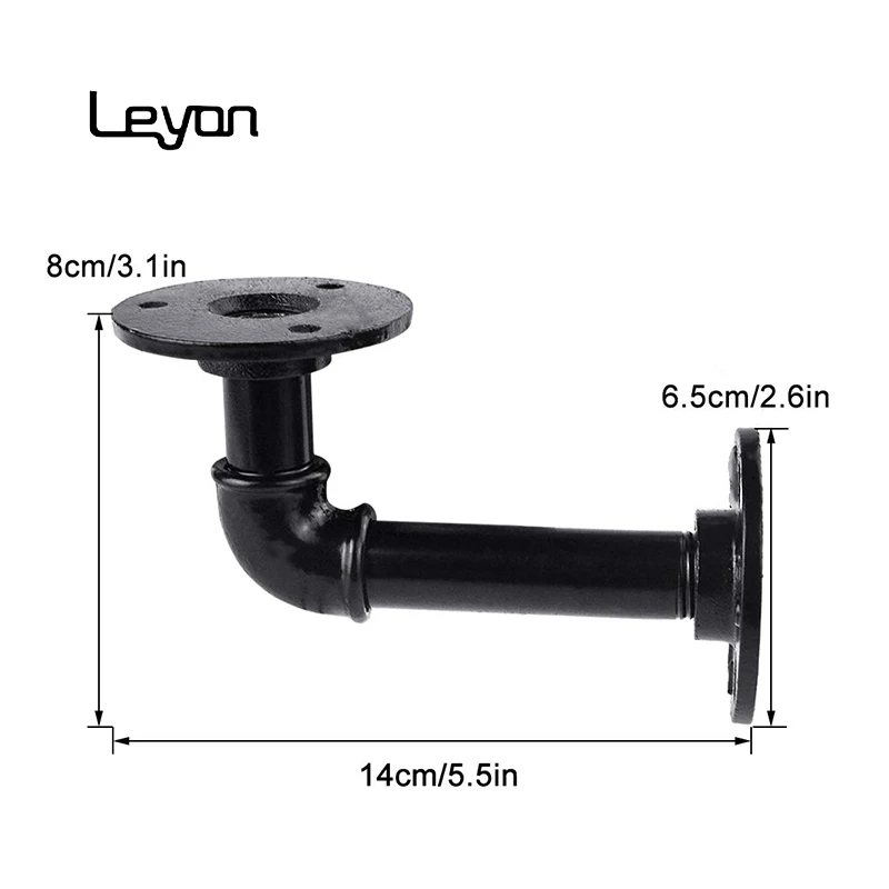 Cast iron threaded fittings top quality clothes hanger rack metal hooks made by malleable pipe fittings