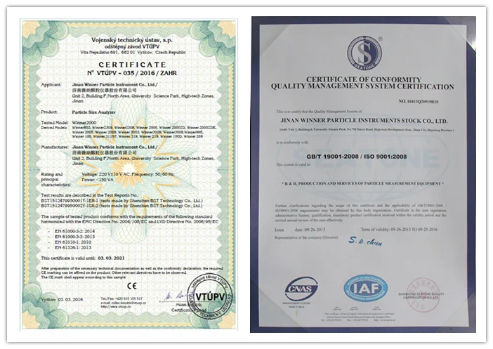 Low price magnetic particle inspection laser diffraction particle size analyzer