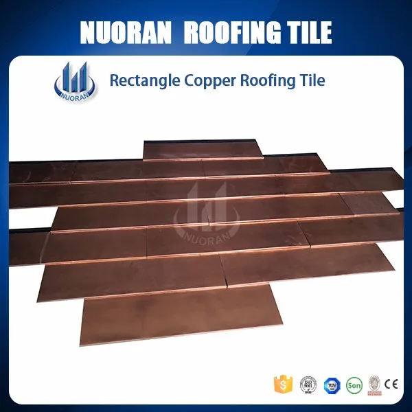 Rectangle copper roofing tile (55)