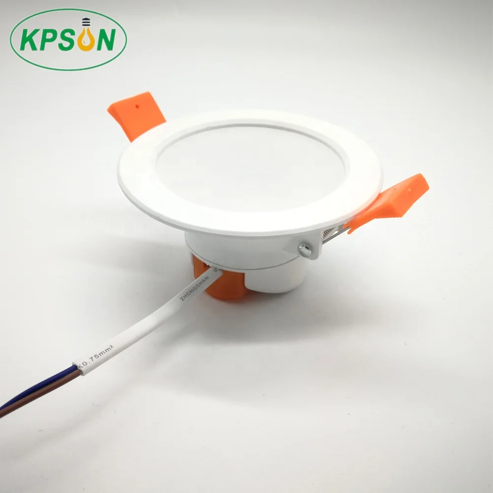 Intelligent Radar Sensor Spot LED Downlights 3W 5W 7W 110-240V  Cut Hole  Round Recessed Ceiling Fixtures