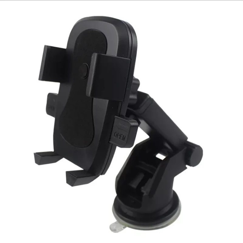 
Car windshield bracket air outlet telescopic 360degree rotation suction cup car phone holder bracket mobile phone holder 