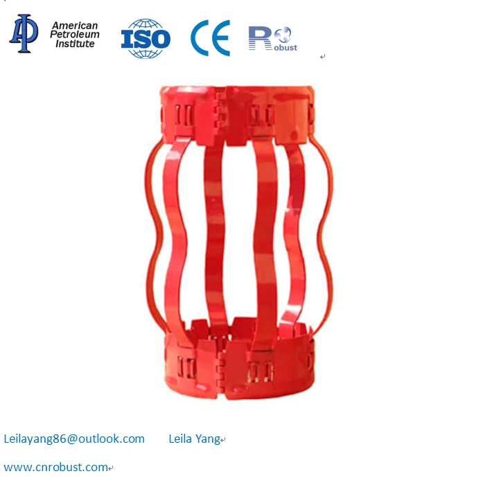 
API 10D oilfield cement tools bow spring/rigid /internal casing centralizer 