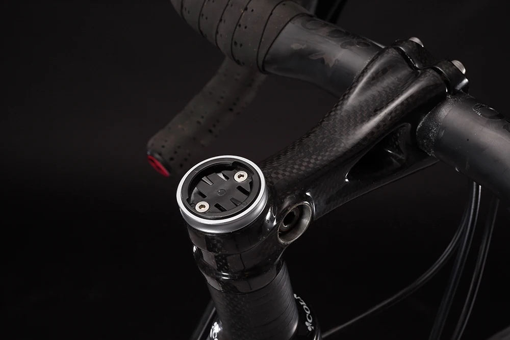 bike  Headset Cap Computer Mount For GARMIN Edge Wahoo Element Mini Bolt Computers GPS Holder