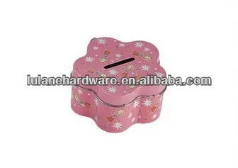 цветочные формы консервную банку денежный ящик