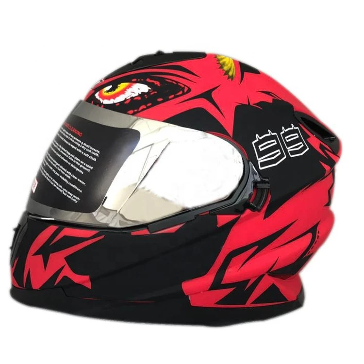 2019 DOT/ECE MOTORCYCLE FULL FACE HELMET