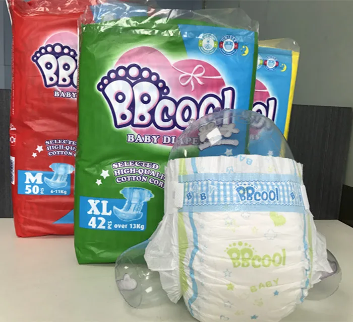 Babies product china factory prices stocklot baby diapers manufacturer in Fujian quanzhou