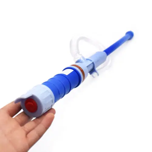 Electric Battery Syphon Powered Pump Diesel Fuel Water Gas Siphon Portable