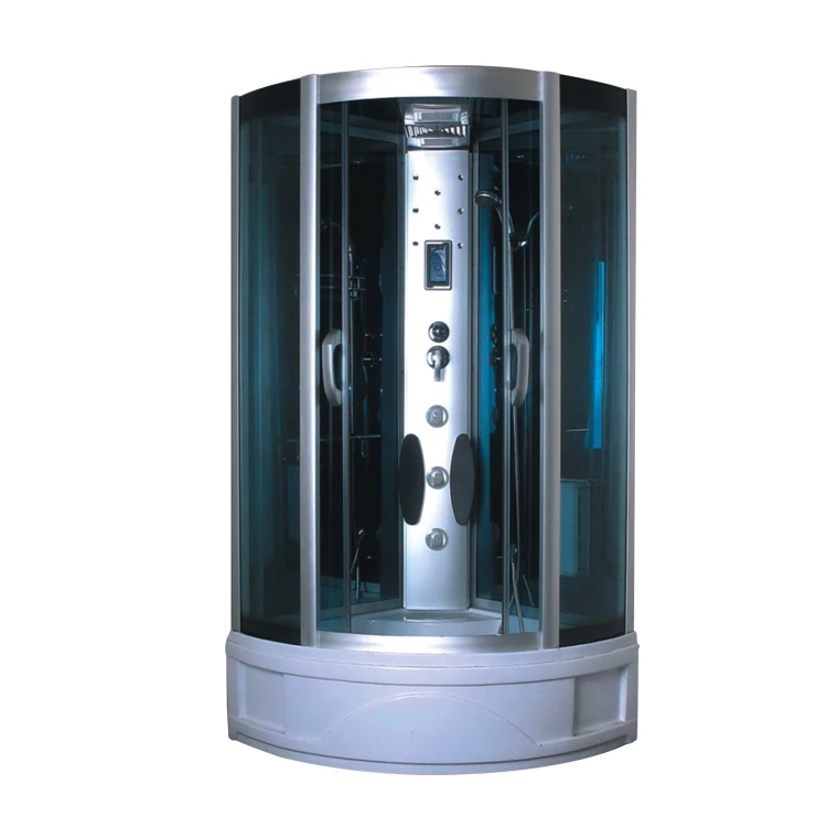 New Arrival Luxury Whirlpool Steam Shower Cabin Customized Bathtub Modern Glass Shower Cabin 90X90 Set