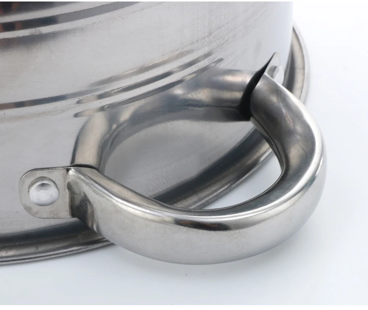 Good Quality Home Use and Commercial 3PCS Stainless Steel Soup Pot Set