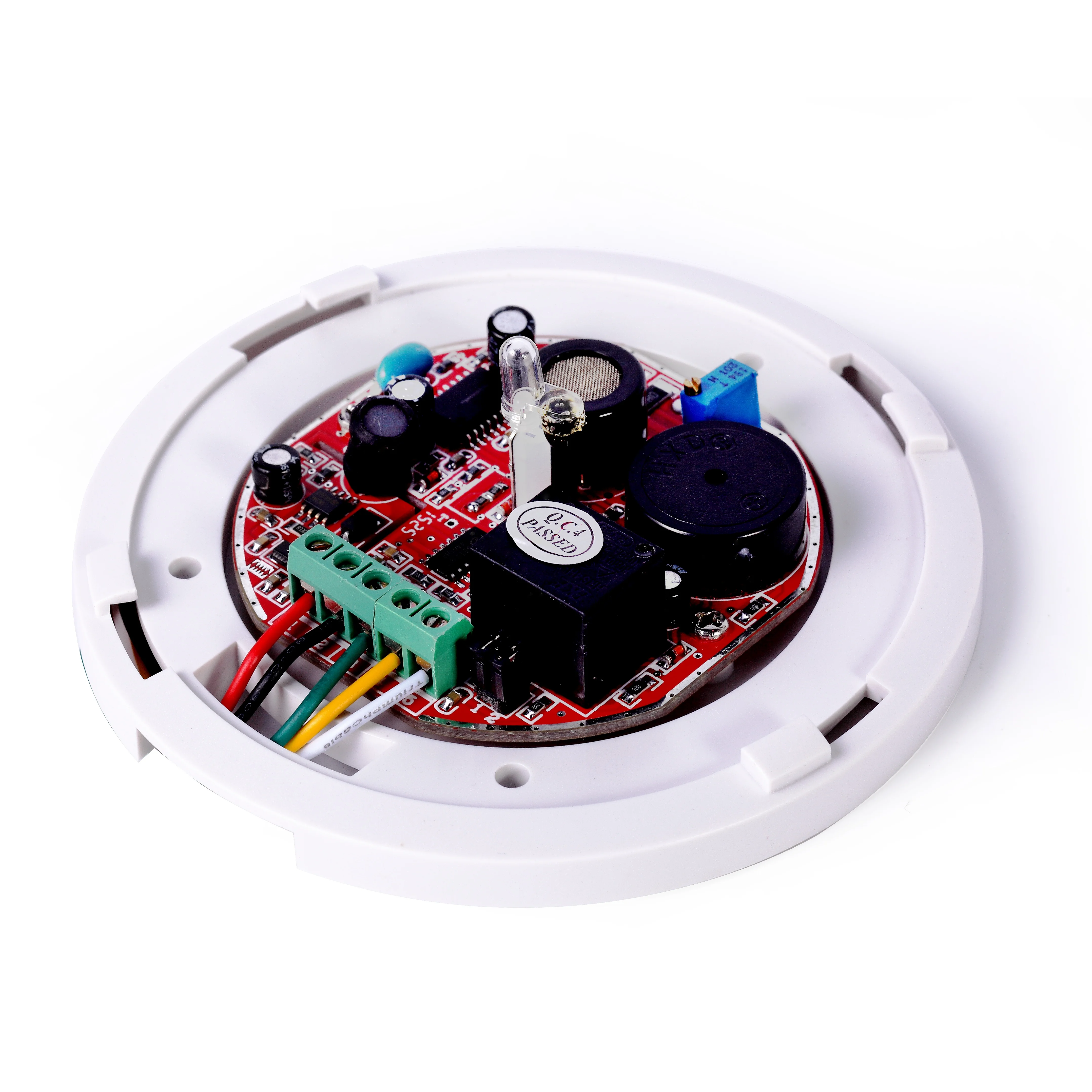 DC12V Wall Mounted LPG Gas Leakage Detection Gas Alarm Sensor For Industrial Conventional Fire Alarm System