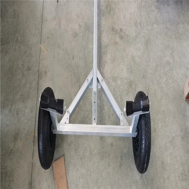 Горячая окунутая гальванизированная Лодочный Прицеп