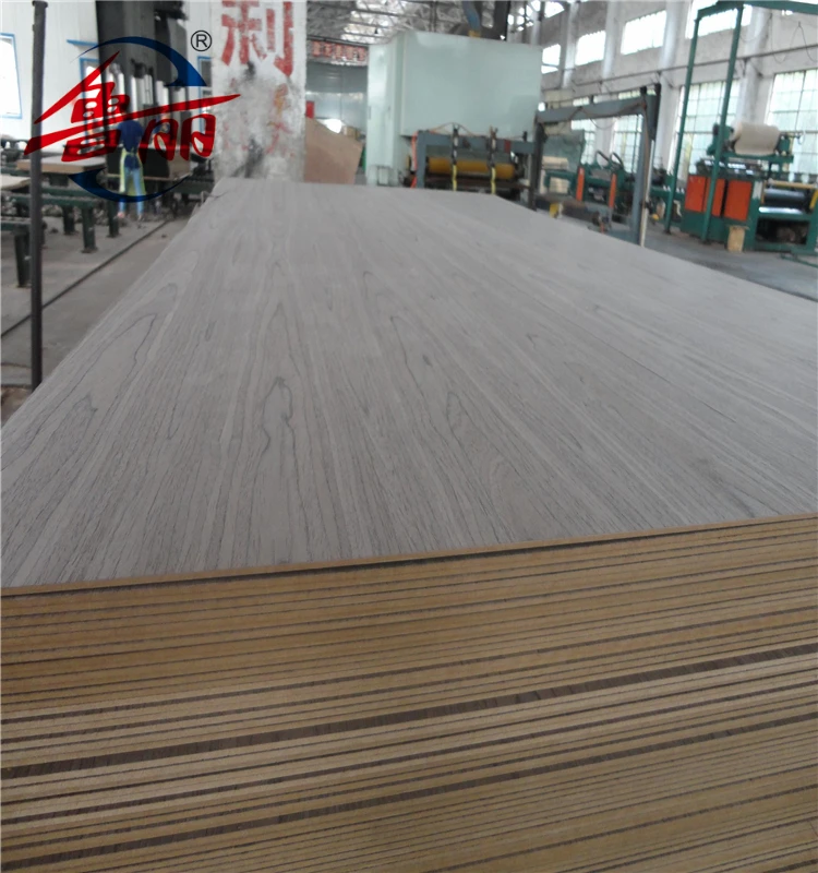 Инженерная древесно-волокнистая плита МДФ из древесного ореха