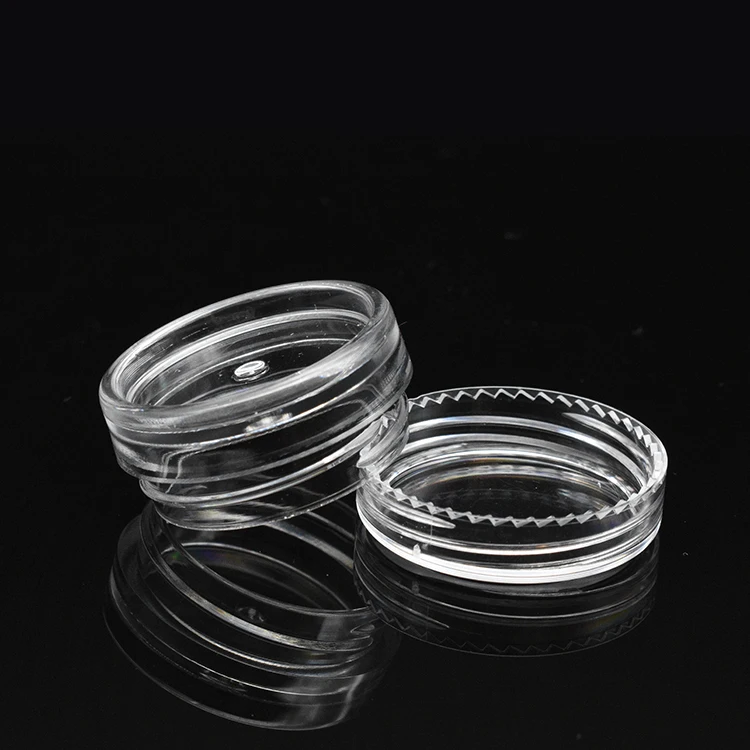 Wholesale 2.5g 2.5ml 3g 3ml 5g 5ml 5cc 10g 10ml 15g 15ml 20g 20ml 25g 25ml 30g 30ml 10 ml Plastic Round Sample Jar with Lids