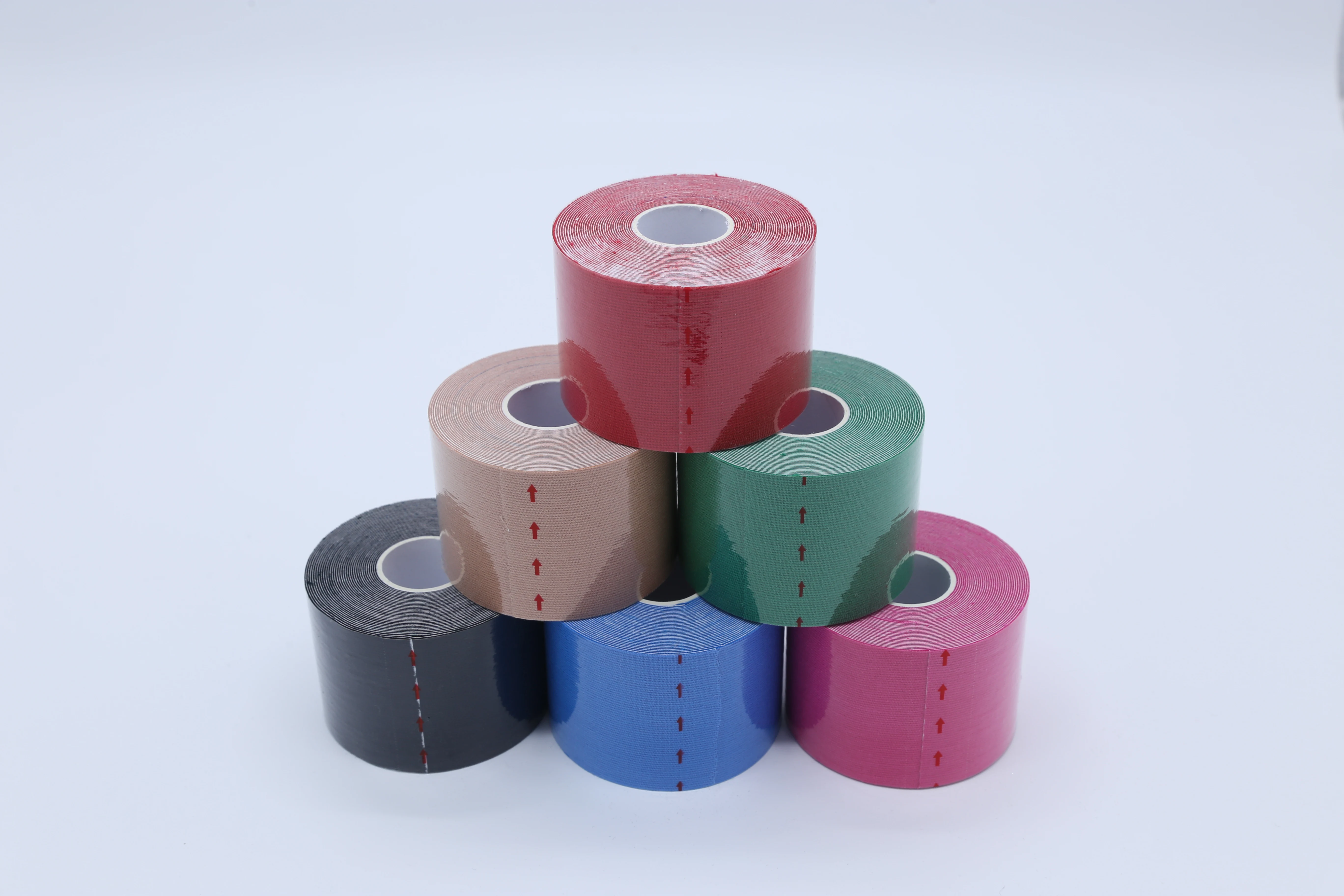 
Kinesiology Hypoallergenic Therapeutic water resistant cotton support for athletic sports pain relief tape 