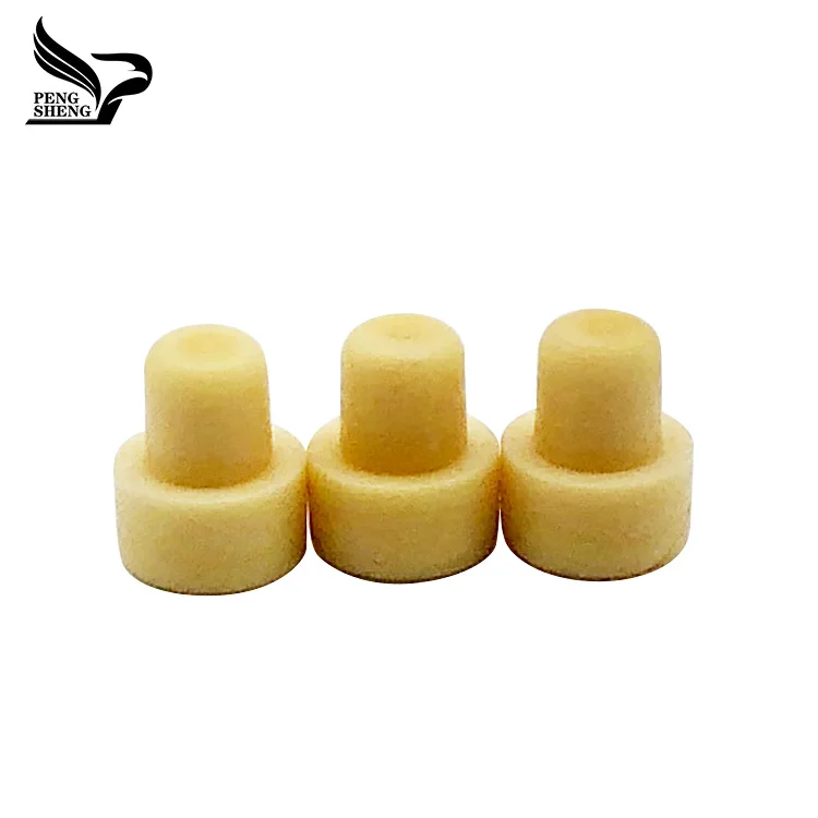 Custom Plain Color Wine Spirits Vodka Whiskey Tequila Whisky T Sharp High Polymer Cork Spirit Bottle Stopper Customized Accept