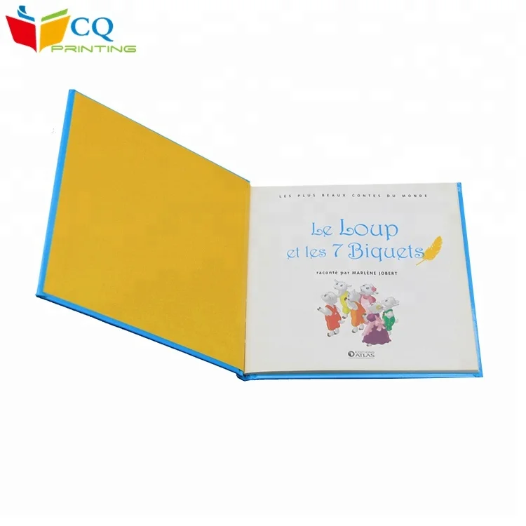 Competitive Custom manufacture book printing service for hardcover children book