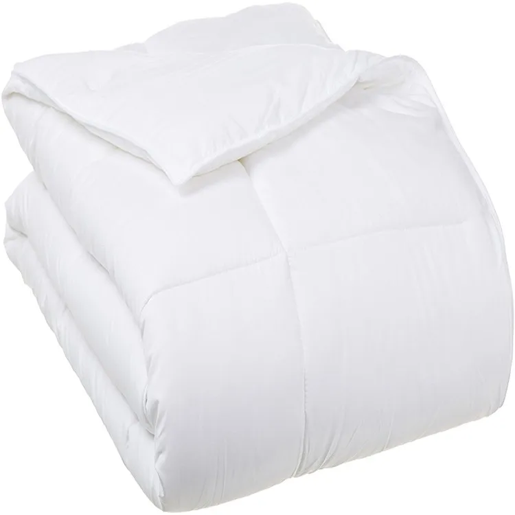Bedding Comforter Duvet Insert - Quilted Comforter with Corner Tabs - Box Stitched Down Alternative Comforter duvet/quilt