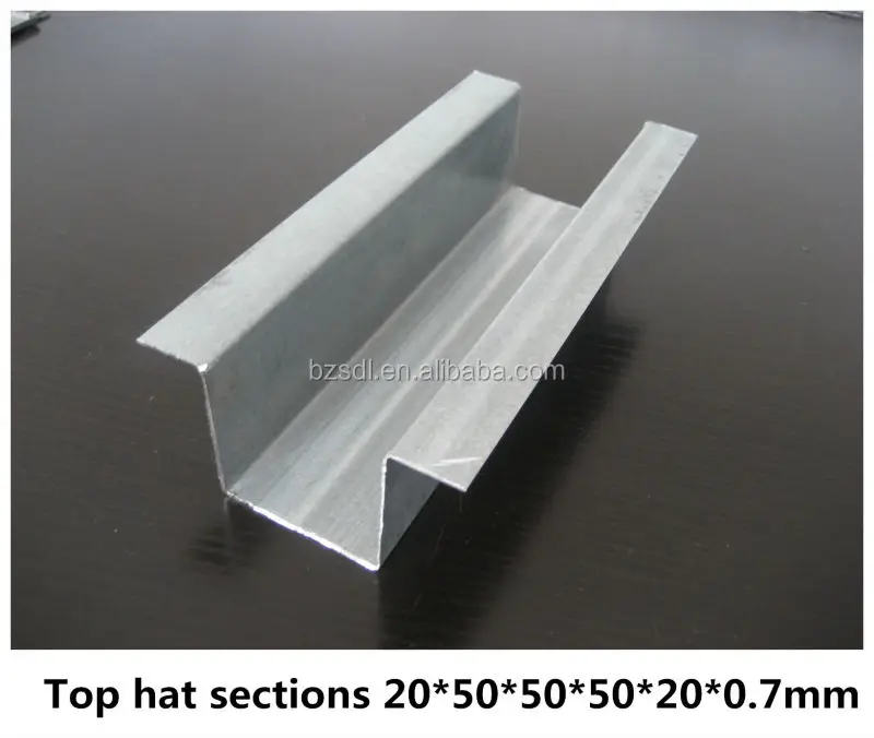 Steel Profiles for Top Hat