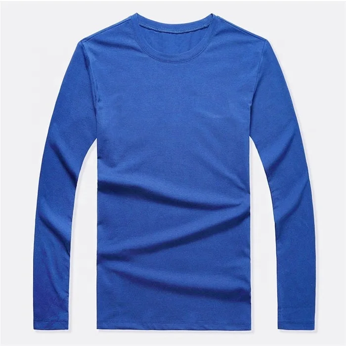 wholesale  custom eco textile 100% linen long sleeve t shirt soft blank linen t shirt for men