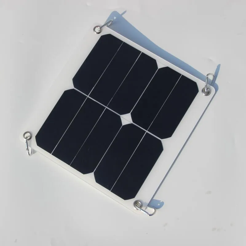 Новинка 10 Вт 5 в портативный комплект солнечных панелей высокоэффективное солнечное зарядное устройство портативное солнечное зарядное устройство