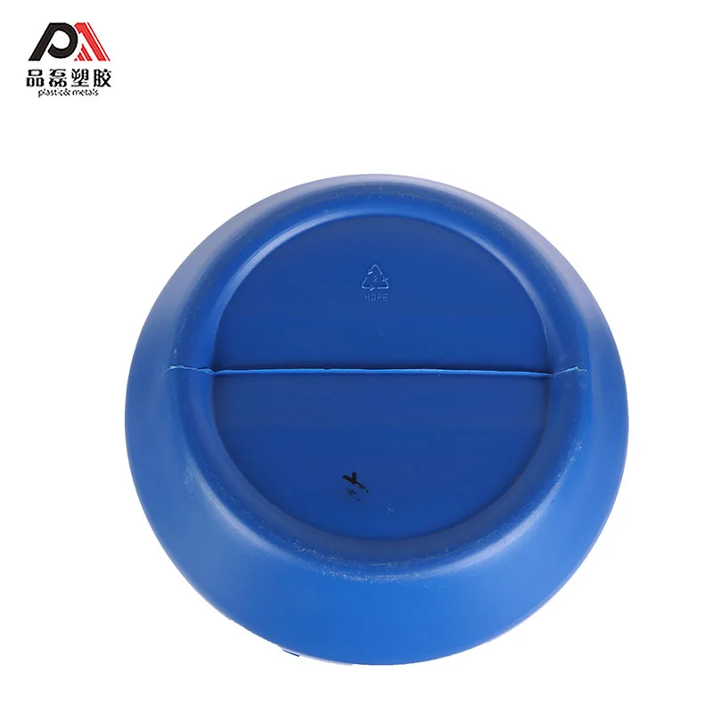 25L 50L 100 %  HDPE white/ blue round plastic drum barrel