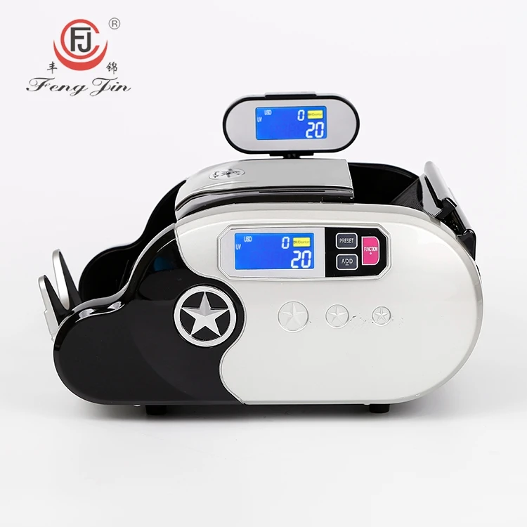 FJ-08F Bank Money Counter Promotion Mixed Denomination Portable Small Bill Counter