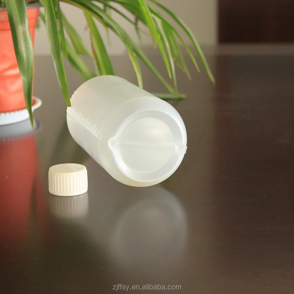 500ml round Medicine cough syrup liquid plastic bottle medical supplement nutrition  powder jar