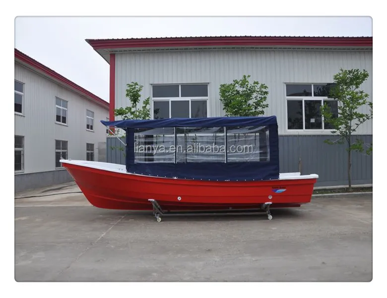 Liya Chinese Boat Manufactures 25feet Fishing With Canopy