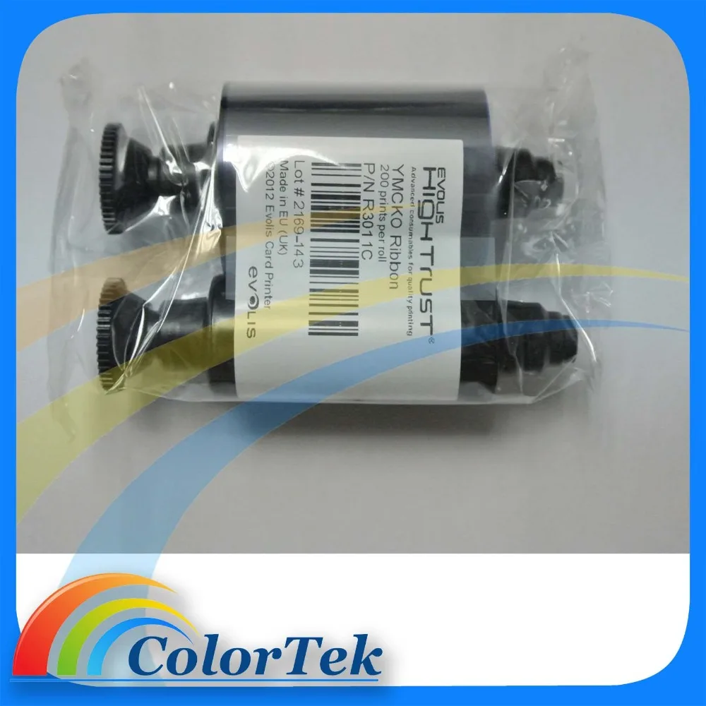 Evolis Pebble 4 YMCKO Лента R3011 200 Изображения