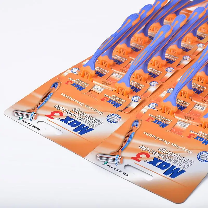 Razor Blade Shaving Razor display card package