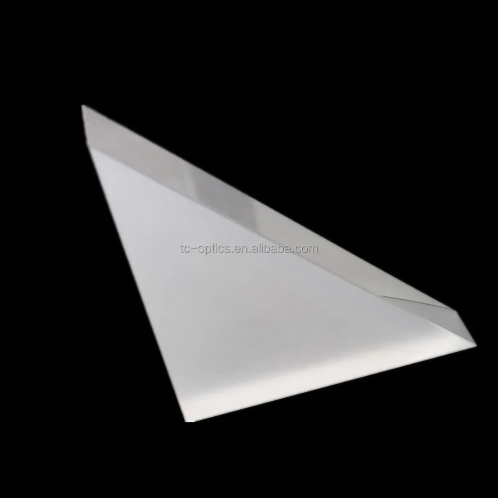 Optical Glass Right Angle Prism (BK7, K9, Fused Silica)