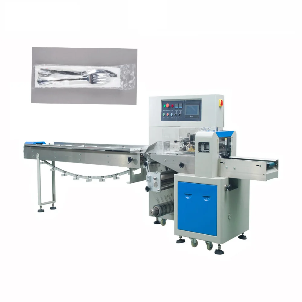 Automatic Silverware Packing Machine with Napkin KT-350X