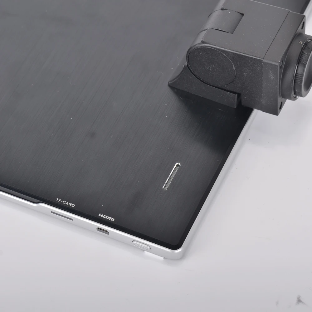 Совместимая с HDMI USB микроскоп камера Система Android сенсорный экран планшет цифровой 180X C-mount