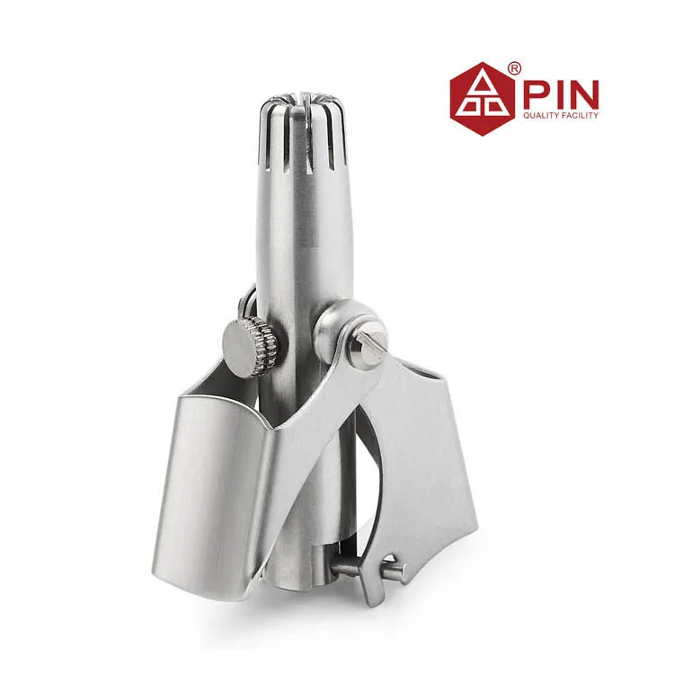 
New Listing PIN Brand Medical Grade 302 Stainless Steel Nose Hair Trimmer Patent Scissors Sharp Health Durable 