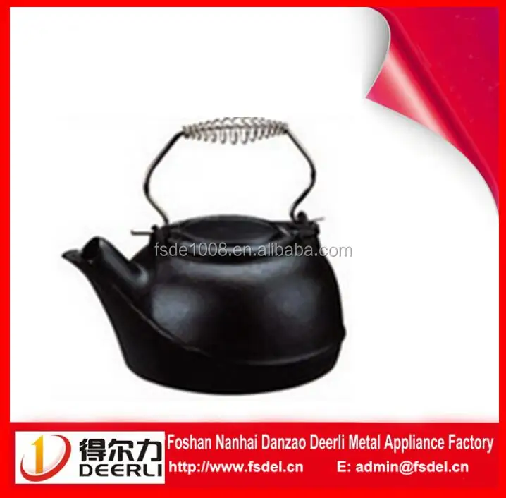 Cast Iron Kettle provides humidity /fireplace accessories