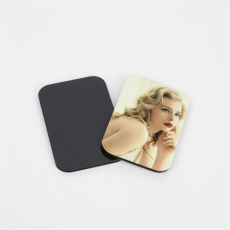 
Custom Printable Pattern Sublimation MDF Magnetic Stickers 