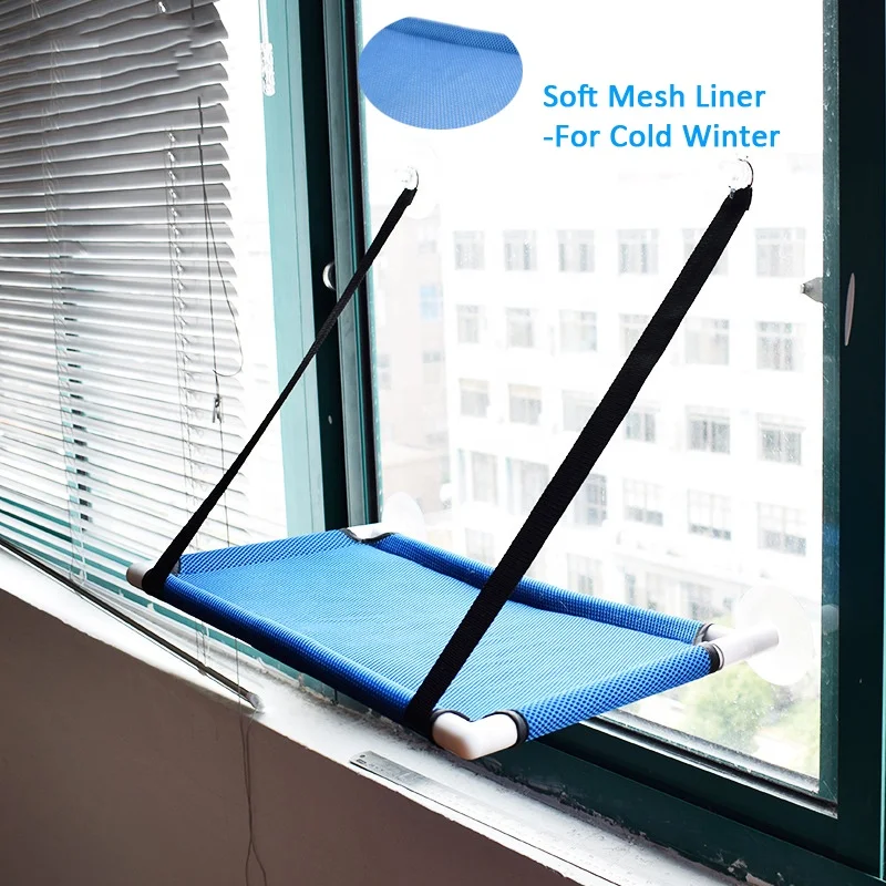 Mounted Cat Window Perch with Heavy Duty Suction Cups