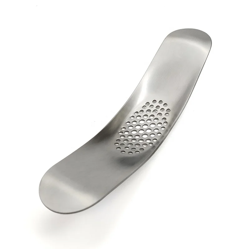
stainless steel garlic press garlic grater Crusher Rocker kitchen tool accessories 