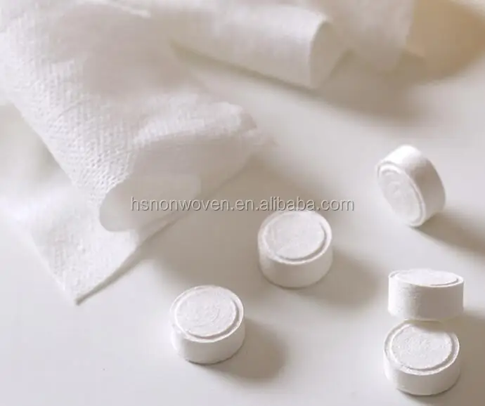 OEM manufacturer disposable face compressed napkin towel