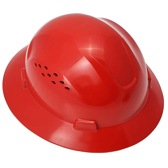 
Darlingwell Hot selling full brim safety helmet ansi construction hard hat sun shade 