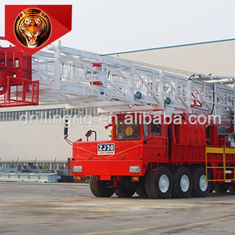 
Manufacturer factory tiger rig zj30 zj40 zj40d zj40db oil drilling workover rig 