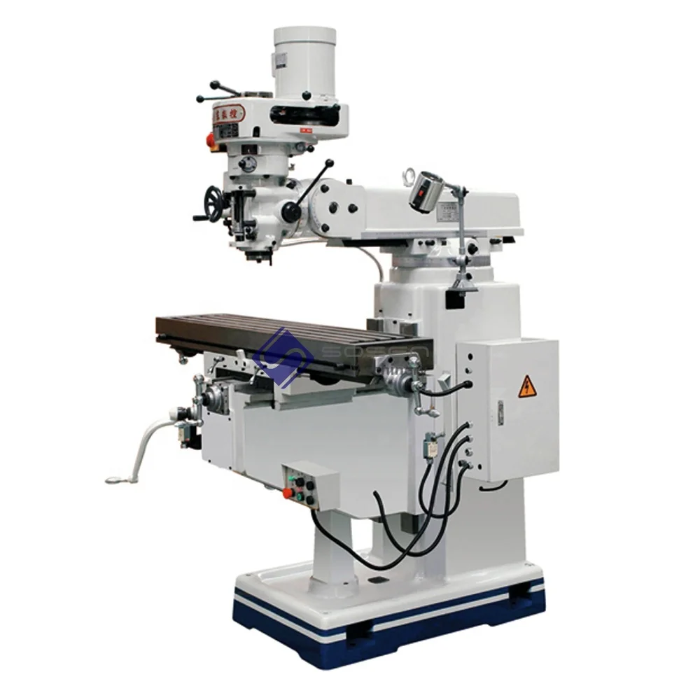 X6330 Universal Metal Taiwan Turret Milling Machine