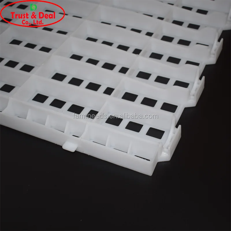 plastic slatted flooring plastic slat for broiler farm equipment