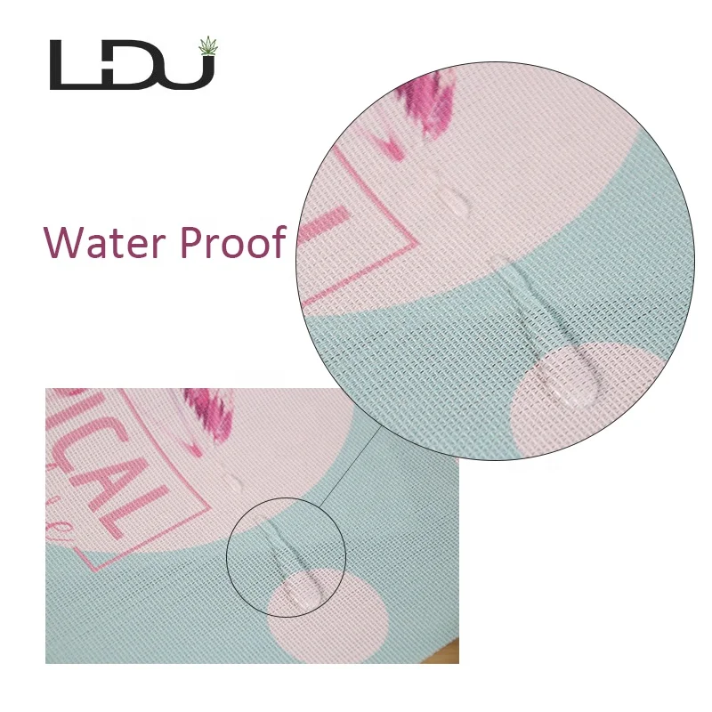 Двойной цвет шить кухня ПВХ теплоизоляция стол место коврик набор