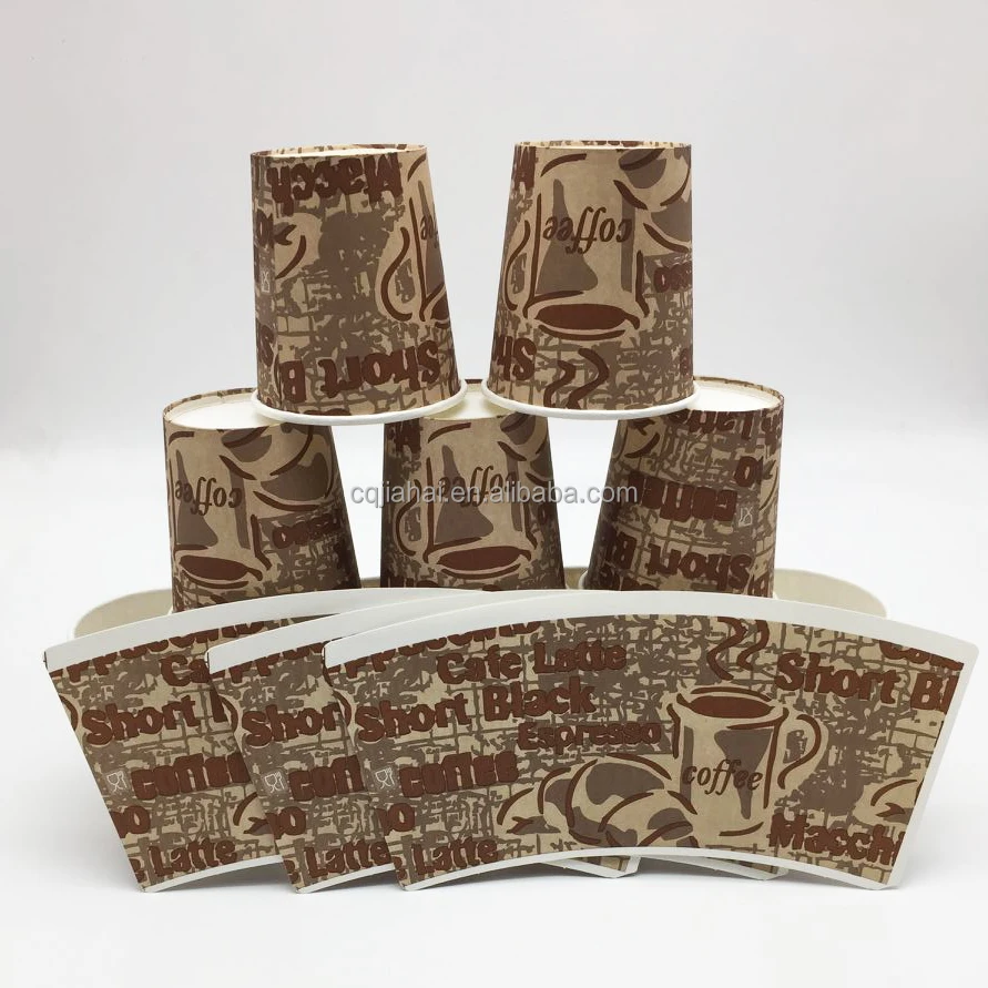 Printed PE Coated Paper Fan For Making Paper Cups